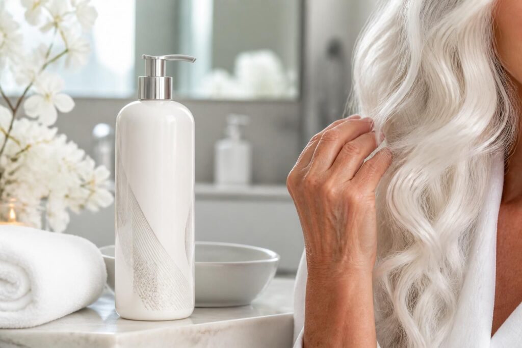découvrez notre avis complet sur le shampoing pour cheveux blancs et profitez de conseils d'utilisation pour sublimer et entretenir votre chevelure éclatante.