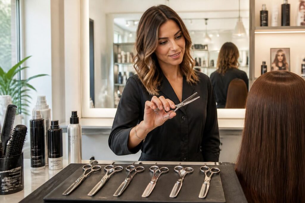 découvrez comment choisir les meilleurs ciseaux pour effiler les cheveux afin d'obtenir une coupe professionnelle et parfaitement ajustée.